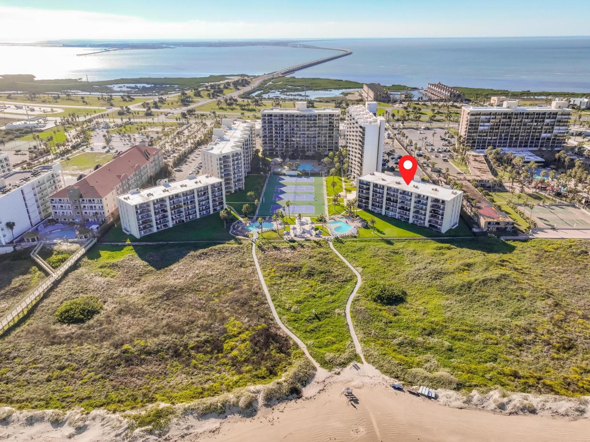 1204 Saida I - Beach Front South Padre Island Eksteriør bilde